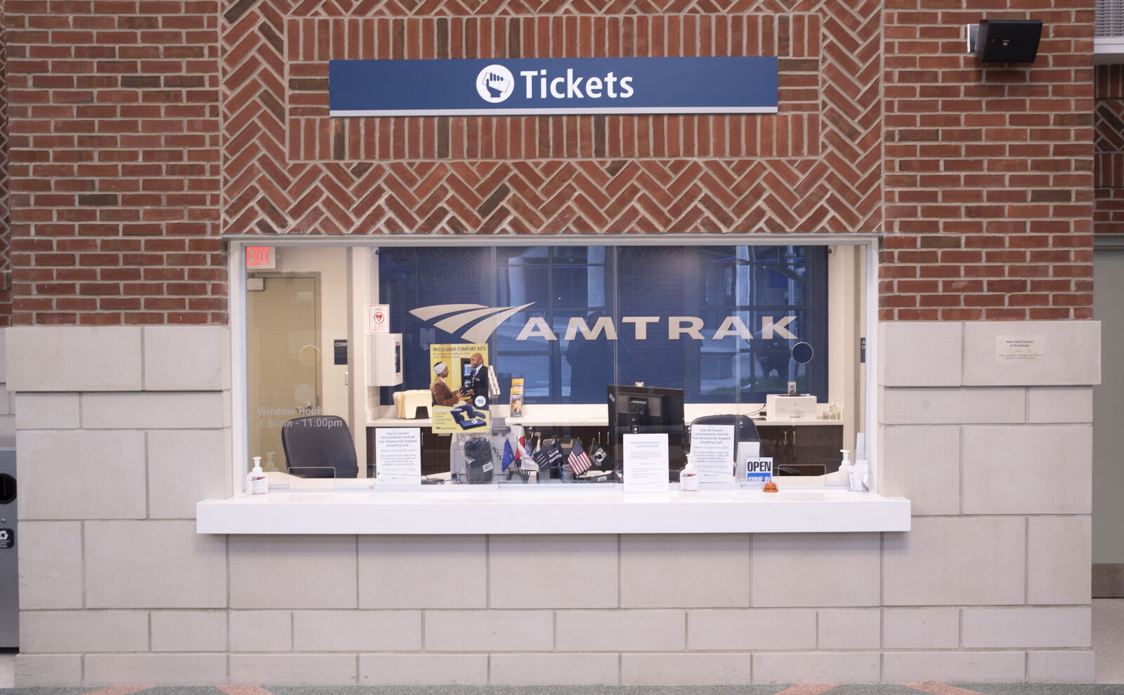 Ticket counter